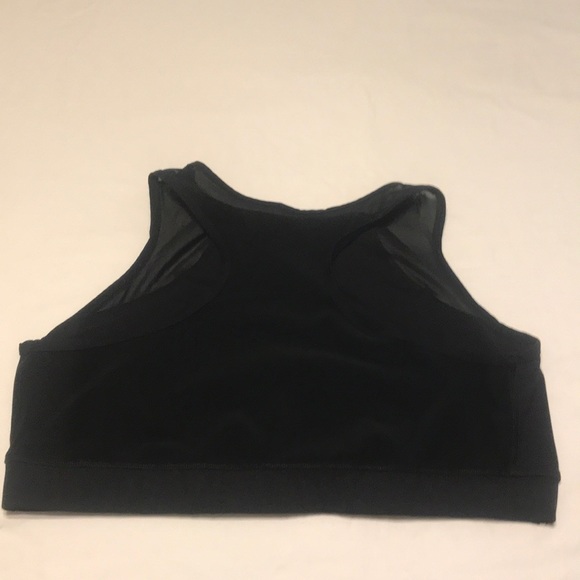Torrid Black Mesh Inset Back High Neck Sports Bra - Picture 9 of 11